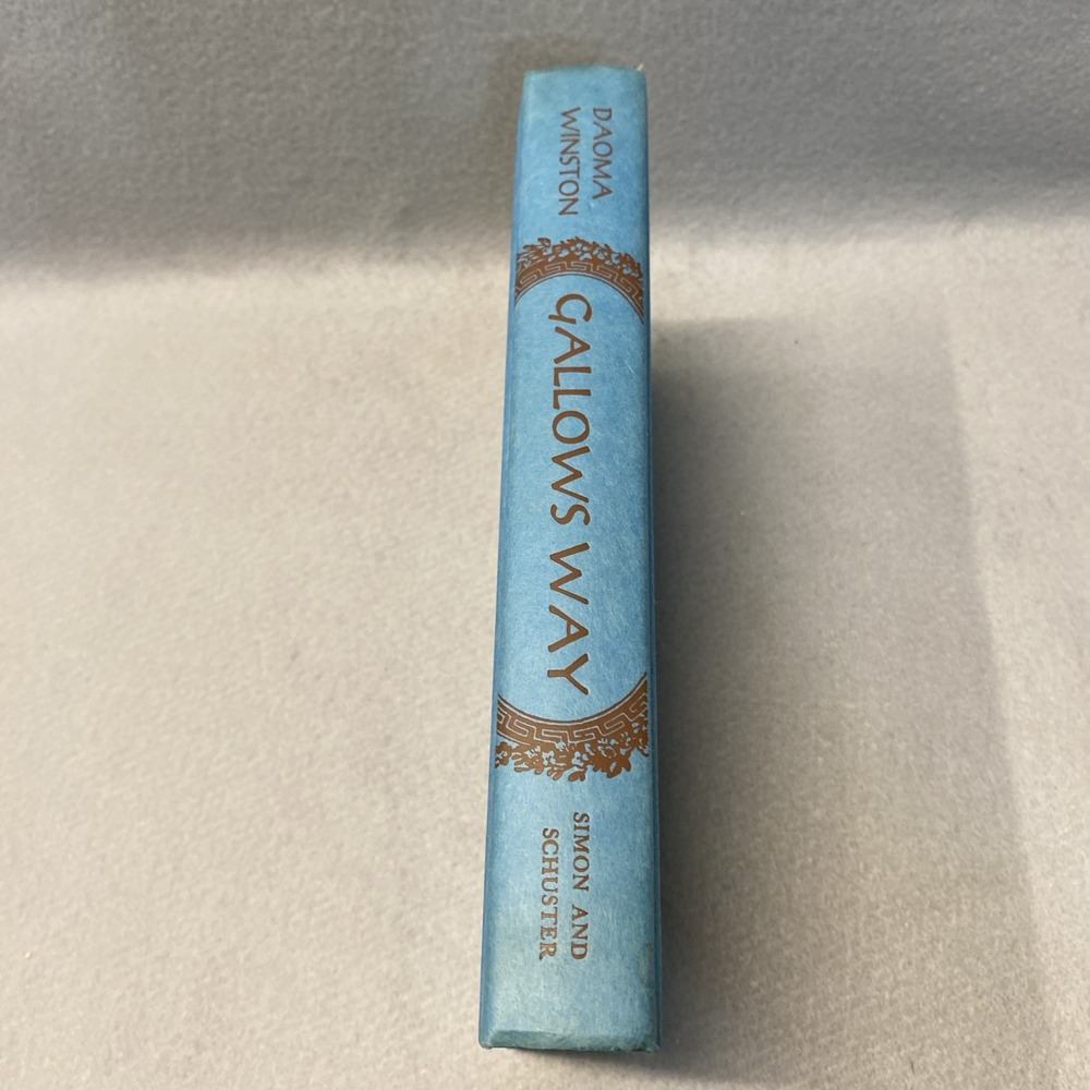 Gallows Way Daoma Winston, 1976‎ Hardcover First Edition, First Printing